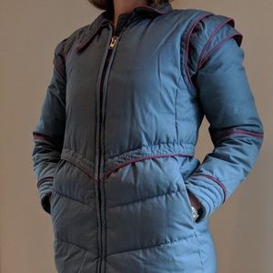 Unique Down Miya & Yoshi Vintage Long Winter Coat
